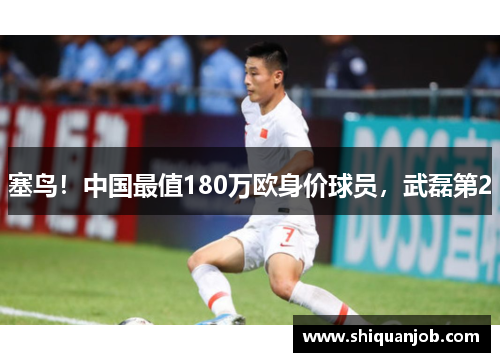 塞鸟！中国最值180万欧身价球员，武磊第2